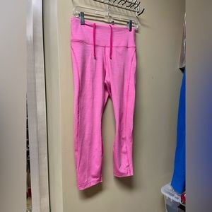 Nike Drifit Medium Pink Tights 14” wide x 30” long.